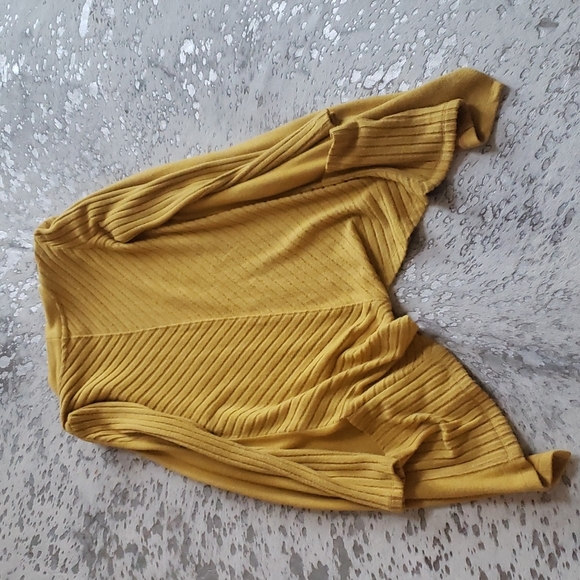 Anthro Saturday Sunday Ribbed CloudFleece Waterfall Cardigan SzS - Picture 6 of 6